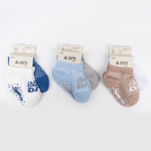 Babis Abs'li 2'li Erkek Bebek Patik - 1