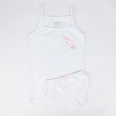 Lopik İp Askılı Kız Slip Takım - 4