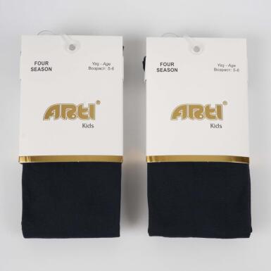 Toptan Micro Fiber Kız Çocuk Külotlu Çorap - 5