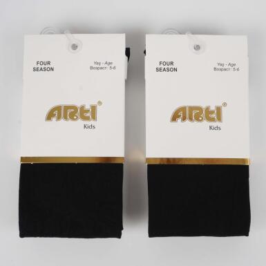 Toptan Micro Fiber Kız Çocuk Külotlu Çorap - 9