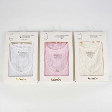 Poli Geniş Askılı Kız Atlet Slip Takım - 1