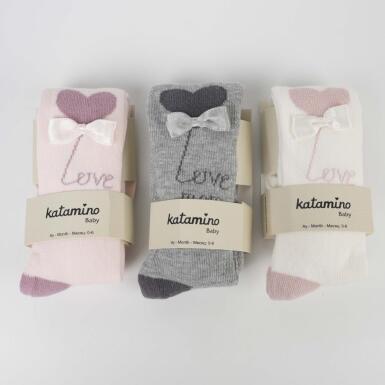 Toptan Sudan Aks Kız Bebek Külotlu Çorap - KATAMİNO