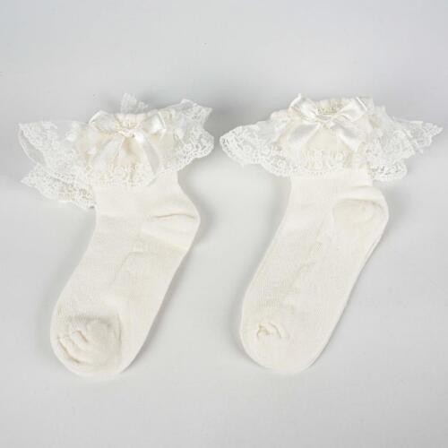 Toptan Ada Aksesuarlı Kız Çocuk Soket Çorap - 1