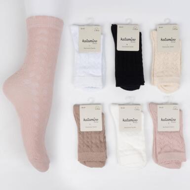 Toptan Adalı Kadın File Soket Çorap - KATAMİNO