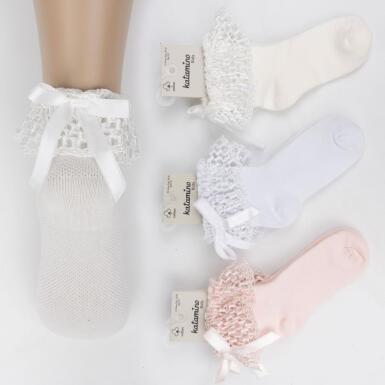 Toptan Agnes Aks Kız Soket Çorap - KATAMİNO