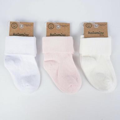 Toptan Ahenk Kız Bebek Soket Çorap - KATAMİNO