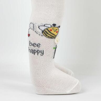 Toptan Ahude Aks Bebek Külotlu Çorap - 2