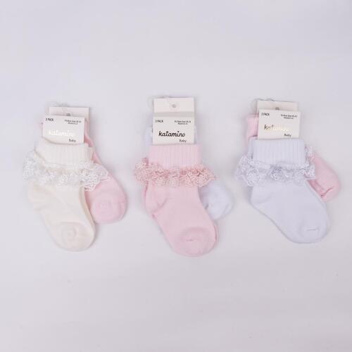 Toptan Akel 2'li Aksesuarlı Bebek Soket - 3