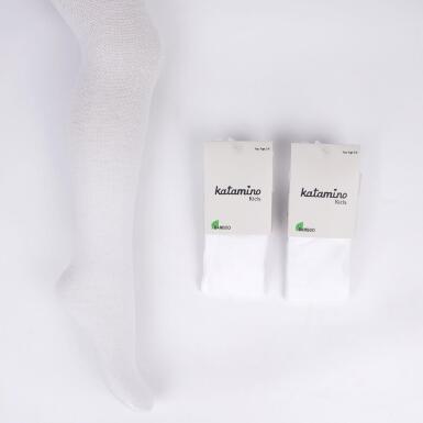 Toptan Akor Kız Bambu Külotlu Çorap - KATAMİNO