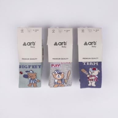 Toptan Alanson Erkek Bebek Külotlu Çorap - ARTI (1)