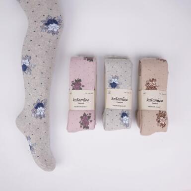 Toptan Alev Kız Havlu Külotlu Çorap - KATAMİNO