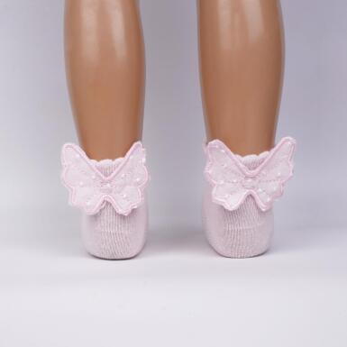 Toptan Algos Aks. Kız Bebek Soket Çorap - 3