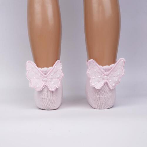 Toptan Algos Aks. Kız Bebek Soket Çorap - 3