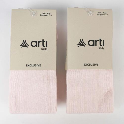 Toptan Alona Düz Kız Çocuk Külotlu Çorap 1-5 - 20