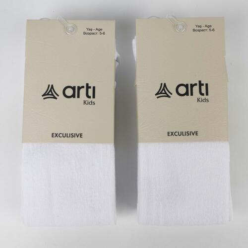 Toptan Alona Düz Kız Çocuk Külotlu Çorap 1-5 - 24