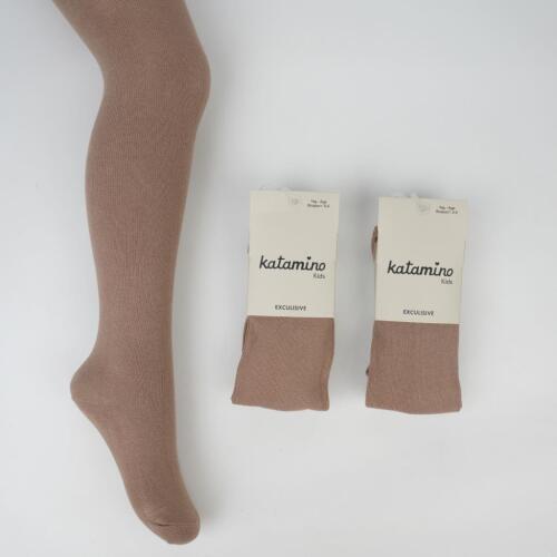 Toptan Alona Düz Kız Çocuk Külotlu Çorap 1-5 - 1