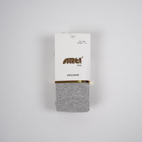 Toptan Alona Düz Kız Çocuk Külotlu Çorap 7-11 - 5