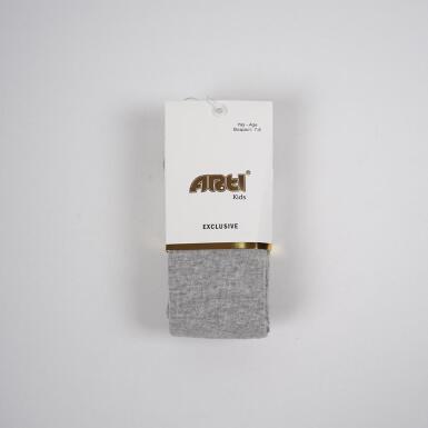 Toptan Alona Düz Kız Çocuk Külotlu Çorap 7-11 - 5