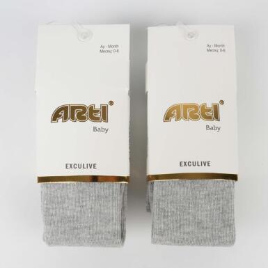 Toptan Alona Kız Bebek Külotlu Çorap - 15