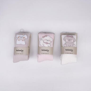 Toptan Altun Kız Bebek Külotlu Çorap - KATAMİNO (1)