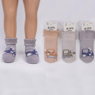 Toptan Alzer Havlu Erkek Bebek Soket Çorap - ARTI