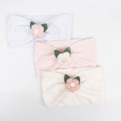 Toptan Amon Aks. Kız Bebek Bandana Patik Takım Çorap - KATAMİNO (1)