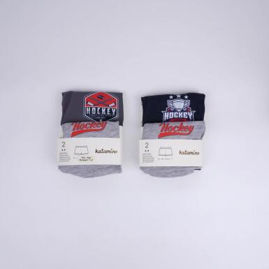 Toptan Andoç 2'li Erkek Boxer Set - 2