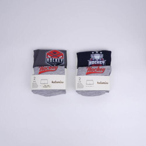Toptan Andoç 2'li Erkek Boxer Set - 2