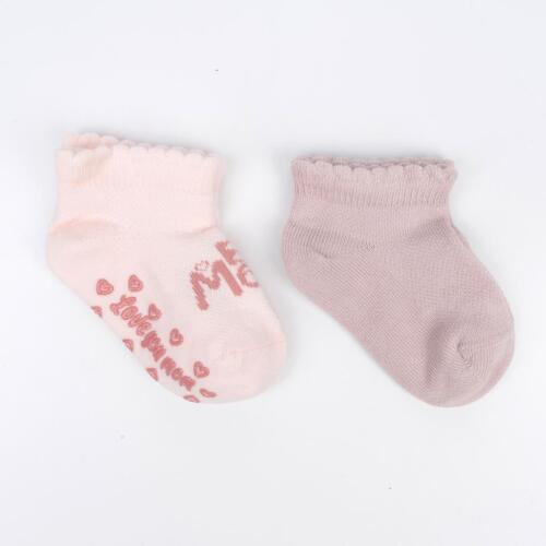 Toptan Angelos Abs'li 2'li Kız Bebek Patik Çorap - 2