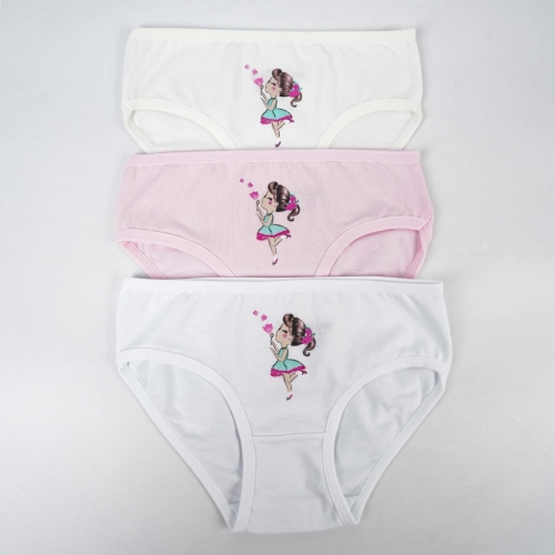 Toptan Anserli 3 Lü Kız Slip - 2