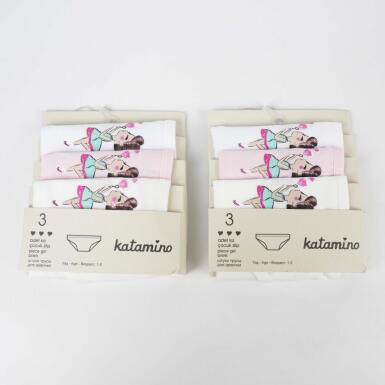 Toptan Anserli 3 Lü Kız Slip - KATAMİNO