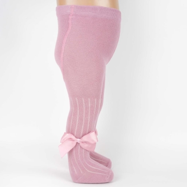 Toptan Aramita Aksesuarlı Kız Bebek Külotlu Çorap - Thumbnail