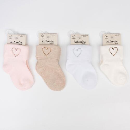 Toptan Arveles Aks. Kız Bebek Soket Çorap - 3