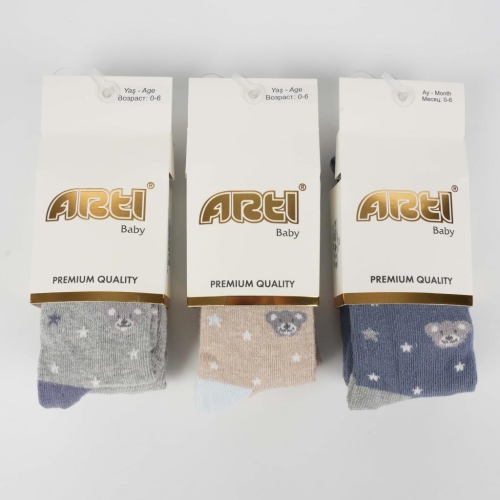 Toptan Aspen Erkek Bebek Külotlu Çorap - 1