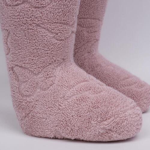 Toptan Asu Kız Bebek Havlu Külotlu Çorap - 5