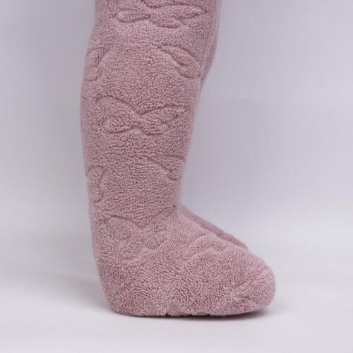 Toptan Asu Kız Bebek Havlu Külotlu Çorap - 6