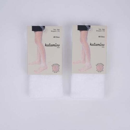 Toptan Avesta İnce Desenli Kız Külotlu - 2