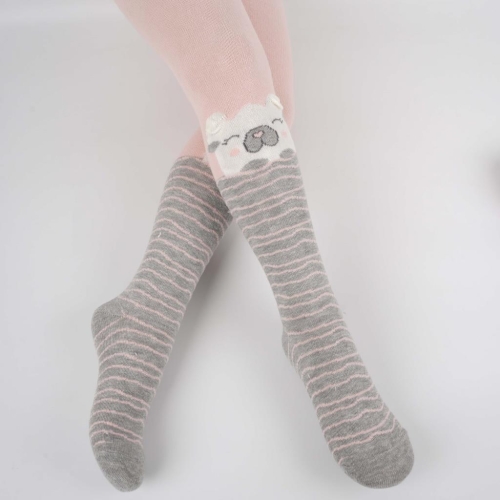 Toptan Ayfer 3D'li Kız Çocuk Külotlu Çorap
