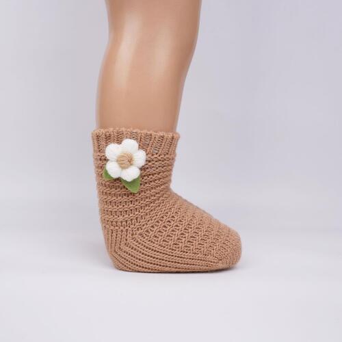 Toptan Aysel Kız Bebek Havlu Soket Çorap - 3