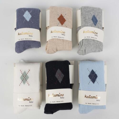 Toptan Balco Erkek Bebek Külotlu Çorap - 1