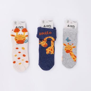 Toptan Baylor Erkek Bebek Soket Çorap - ARTI