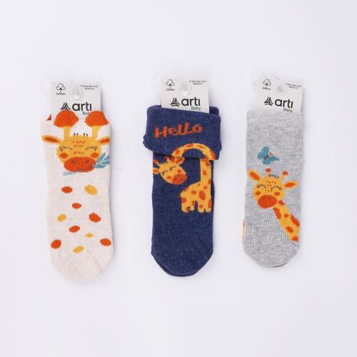 Toptan Baylor Erkek Bebek Soket Çorap - 1