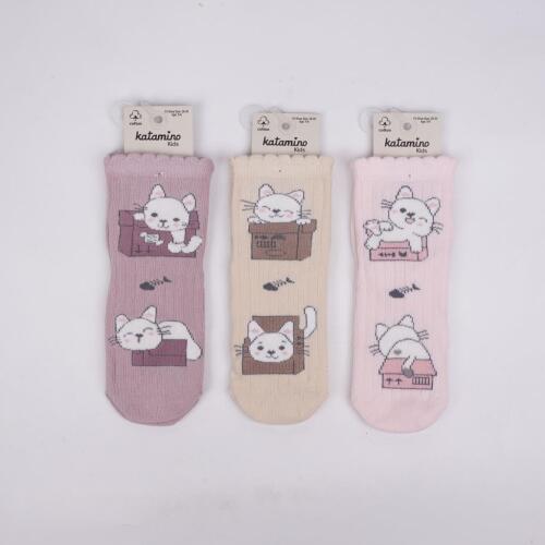 Toptan Begüm Kız Soket Çorap - 2