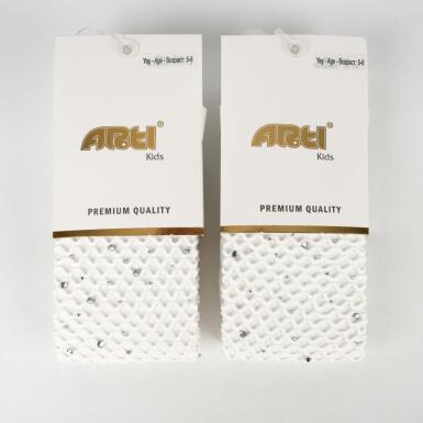 Toptan Behice Aks. Kız Külotlu Çorap - 3