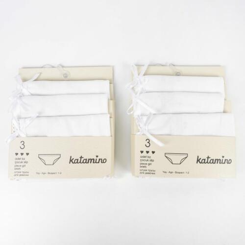 Toptan Bendigo Kız 3' Lü Slip - 1