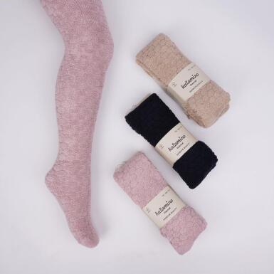 Toptan Benekli Kız Havlu Külotlu Çorap - KATAMİNO