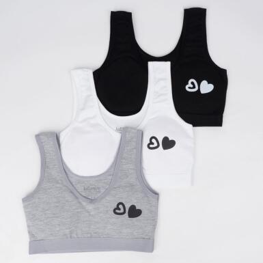 Toptan Berilay Geniş Askılı Kız Yarım Atlet - KATAMİNO