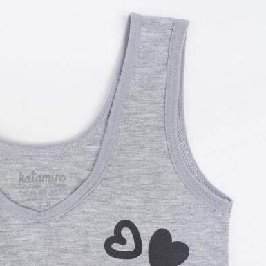 Toptan Berilay Geniş Askılı Kız Yarım Atlet - KATAMİNO (1)