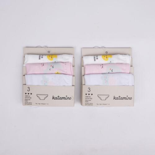 Toptan Beryu Kız 3'lü Slip - 2