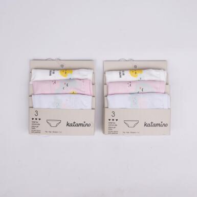 Toptan Beryu Kız 3'lü Slip - KATAMİNO (1)